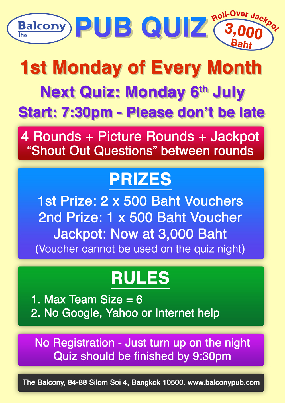 Home 16 Pub Quiz July 2026